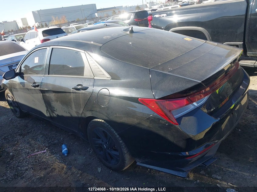 Vin: kmhlm4ag9pu543673, lot: 3131444, hyundai elantra preferred ivt 20233
