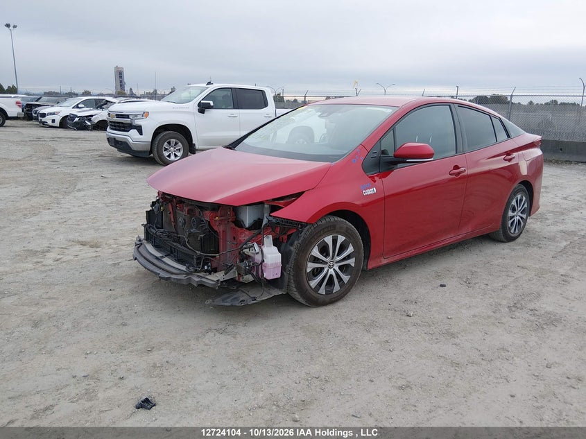 Vin: jtdkamfp6n3216653, lot: 3131480, toyota prius prime 20222