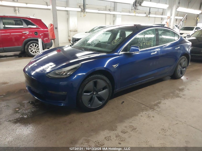 Vin: 5yj3e1ea0lf733872, lot: 3131507, tesla model 3 20202