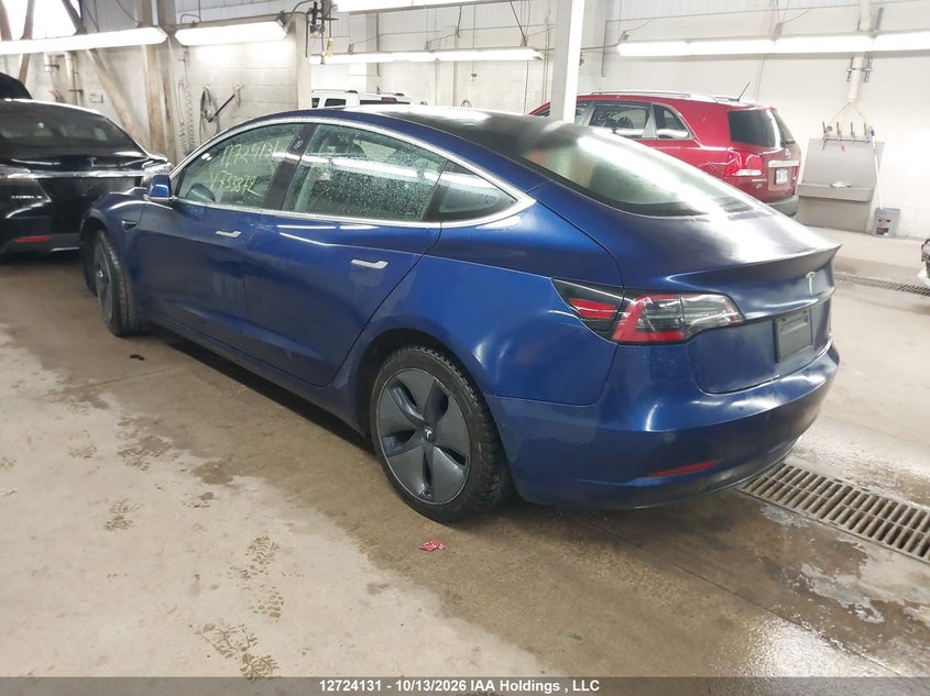 Vin: 5yj3e1ea0lf733872, lot: 3131507, tesla model 3 20203