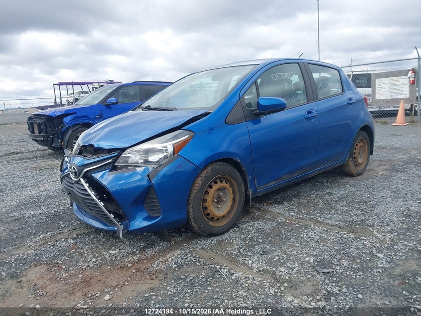 2015 Toyota Yaris Le, Удар спереду, IAAI, VIN VNKKTUD39FA020141 — фото 2