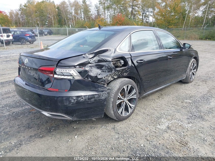 Vin: 1vwca7a35lc004282, lot: 3131612, volkswagen passat sel 20204