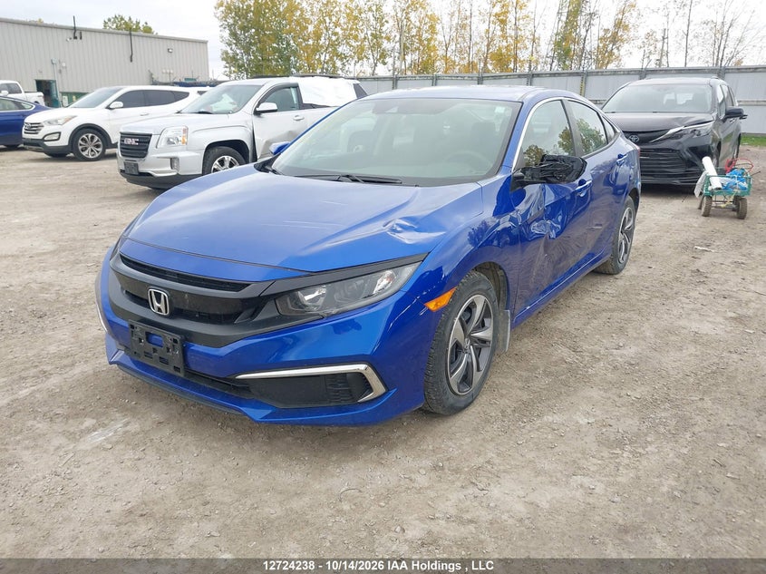 Vin: 2hgfc2f57mh002220, lot: 3131620, honda civic lx 20212