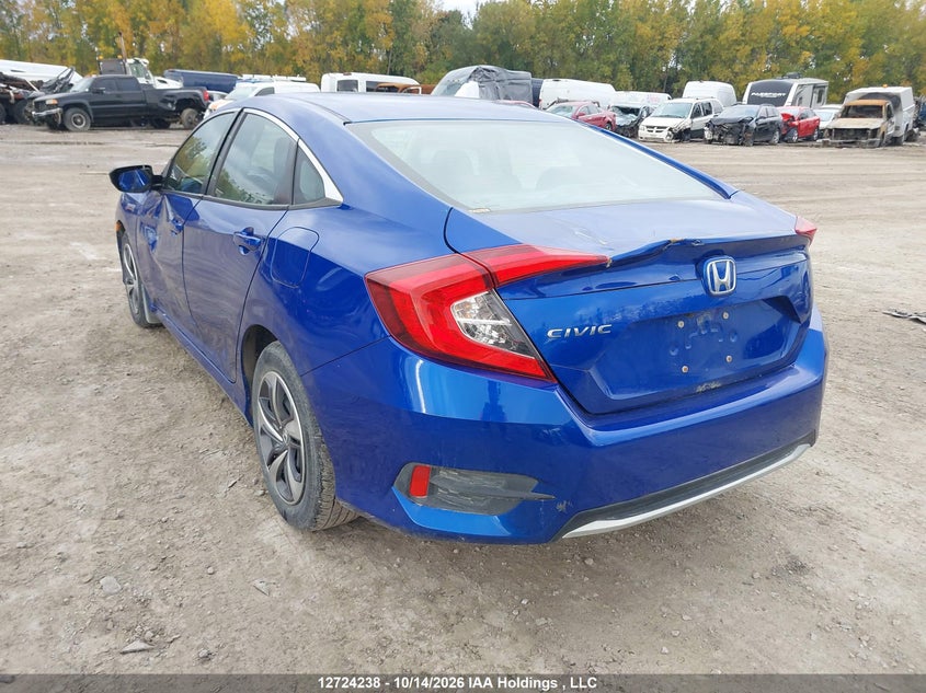 Vin: 2hgfc2f57mh002220, lot: 3131620, honda civic lx 20213