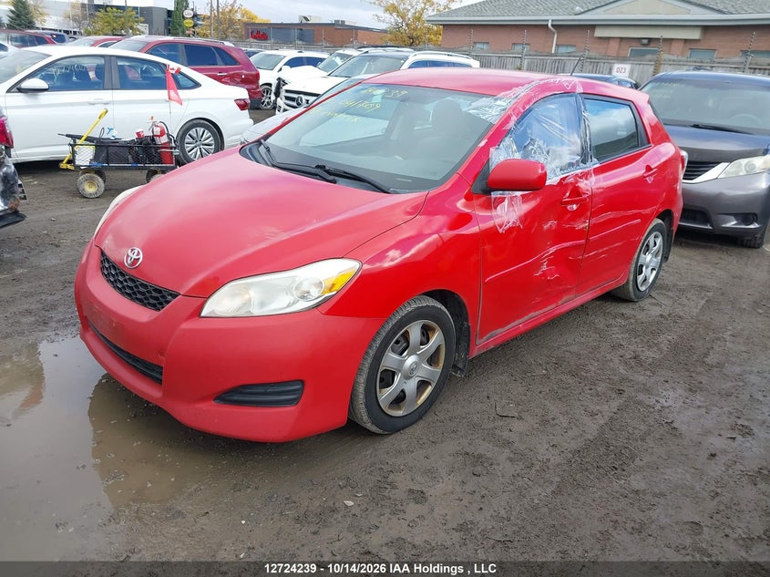 Vin: 2t1ke4ee0ac041709, lot: 3131621, toyota matrix xr 20102