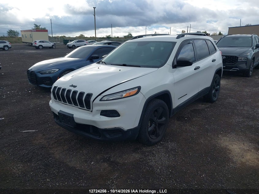 2016 Jeep Cherokee Sport, Удар спереди, IAAI, VIN 1C4PJMAS3GW377321 — фото 2
