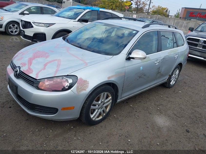 2011 Volkswagen Golf 2.5L Comfortline/2.5L Trendline, Удар сзади, IAAI, VIN 3VWPX7AJ3BM628593 — фото 2