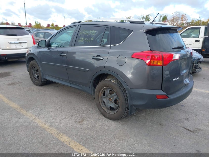 Vin: 2t3zfrev2fw205449, lot: 3131768, toyota rav4 le 20153
