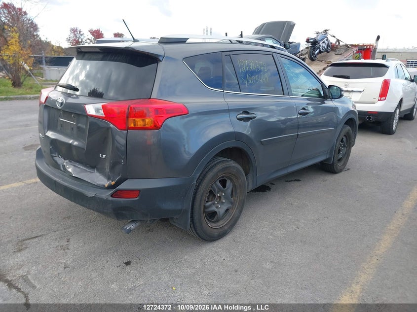 Vin: 2t3zfrev2fw205449, lot: 3131768, toyota rav4 le 20154