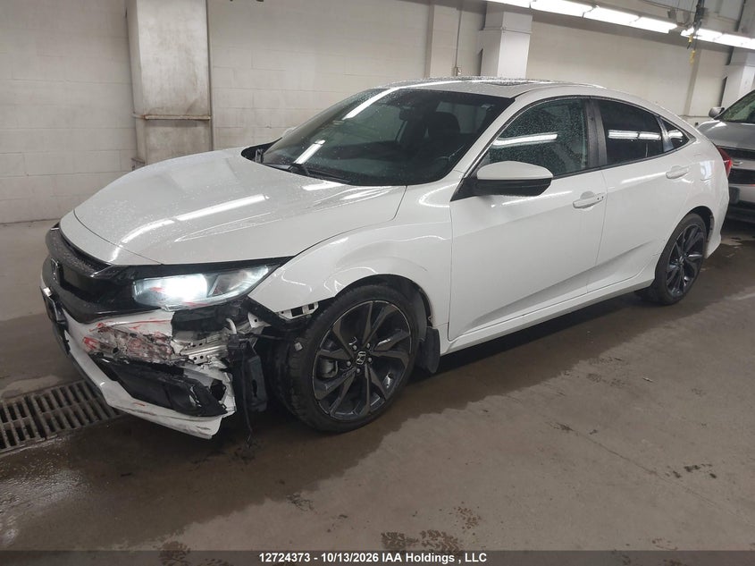Vin: 2hgfc2f86kh032994, lot: 3131769, honda civic sport 20192