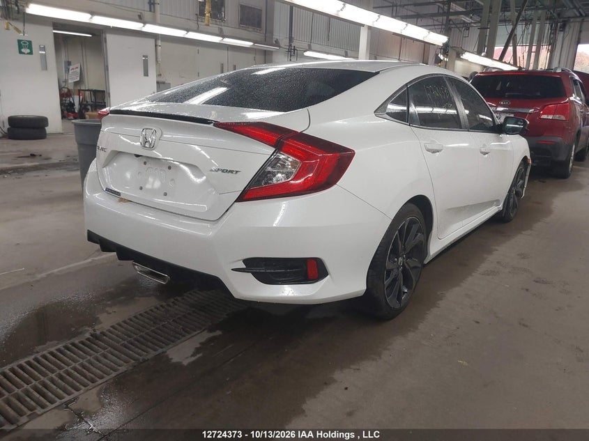 Vin: 2hgfc2f86kh032994, lot: 3131769, honda civic sport 20194