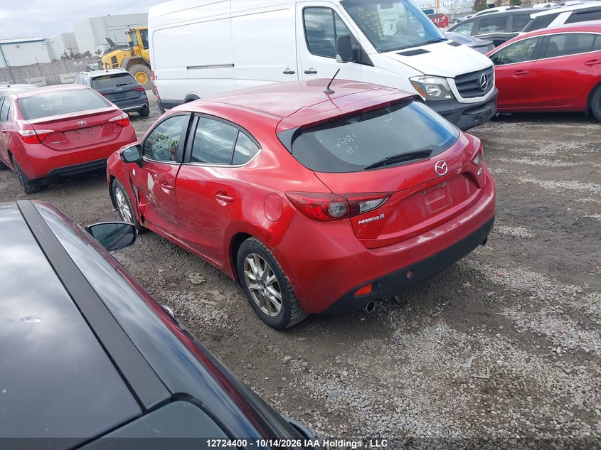 Vin: jm1bm1l75e1104738, lot: 3131796, mazda mazda3 gs-sky 20143