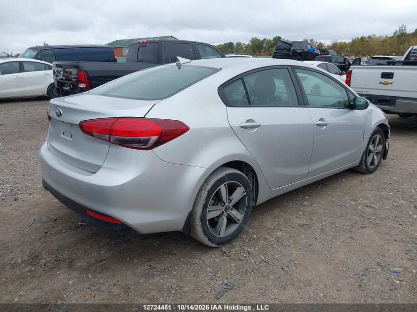 Vin: 3kpfl4a7xje252299, lot: 3131847, kia forte lx/s 20184