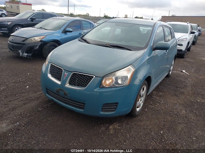 2009 Pontiac Vibe, Charity, IAAI, VIN 5Y2SP67849Z414524 — photo 2