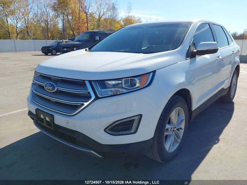 2016 Ford Edge, Right Side, IAAI, VIN 2FMPK4J89GBB39617 — photo 2