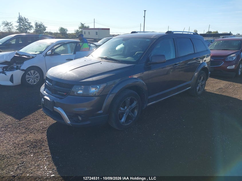 Vin: 3c4pddgg3et266443, lot: 3131929, dodge journey crossroad 20142