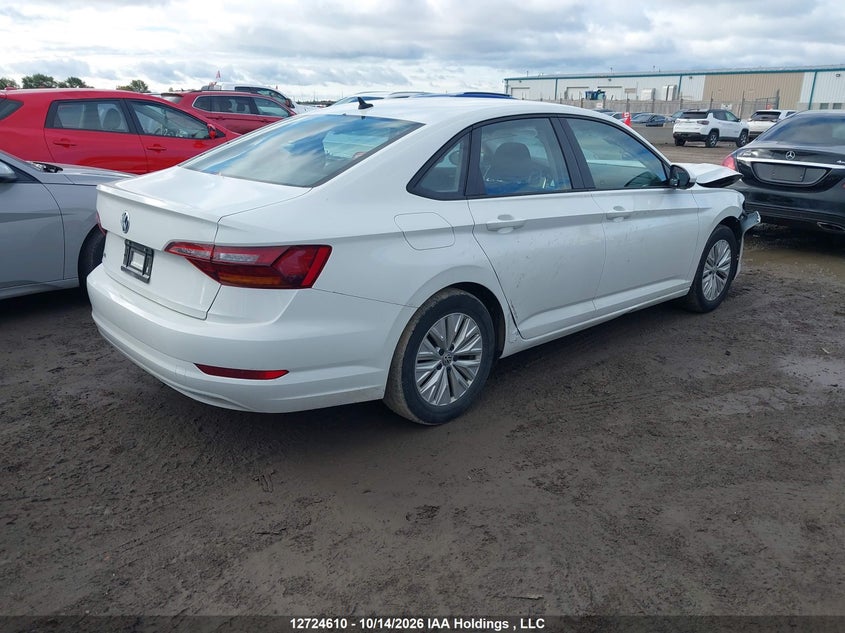 Vin: 3vwc57bu6km058442, lot: 3132012, volkswagen jetta comfortline 20194