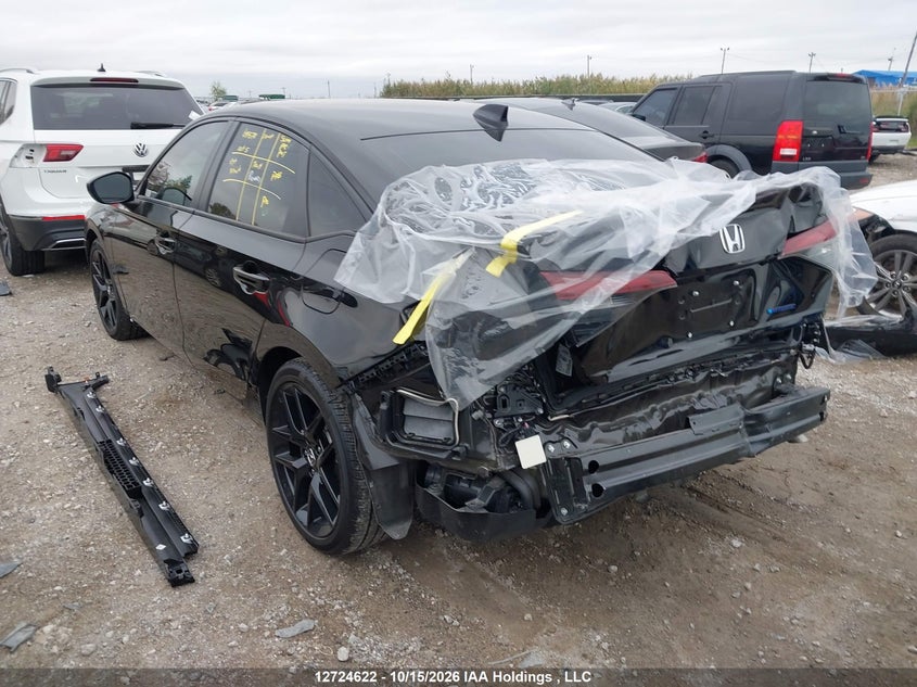 Vin: 2hgfe4f8xth015347, lot: 3132024, honda civic sport hybrid/sport touring hybrid 20263