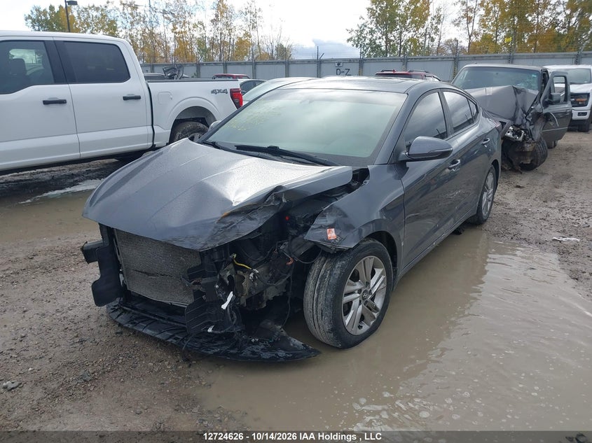 Vin: kmhd84lf6ku749460, lot: 3132028, hyundai elantra preferred 20192