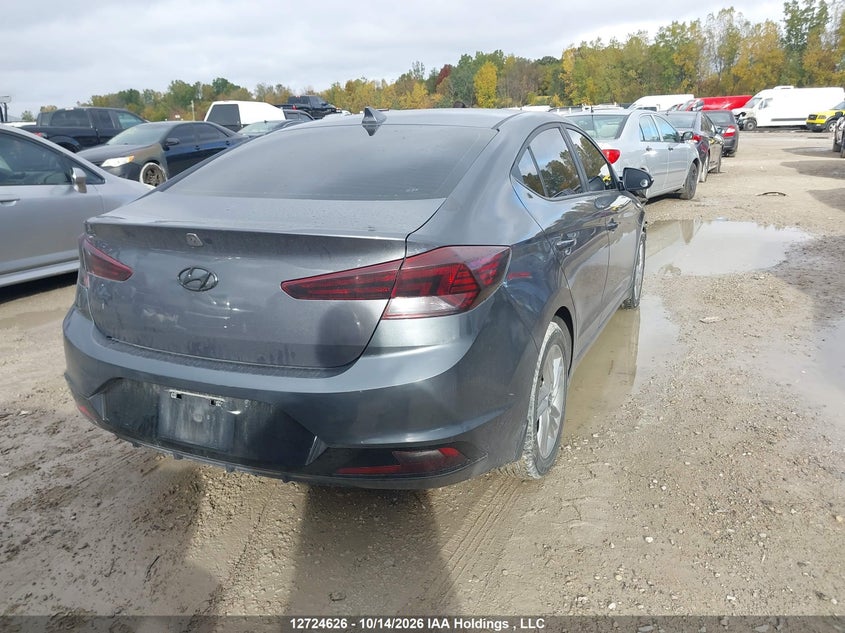 Vin: kmhd84lf6ku749460, lot: 3132028, hyundai elantra preferred 20194