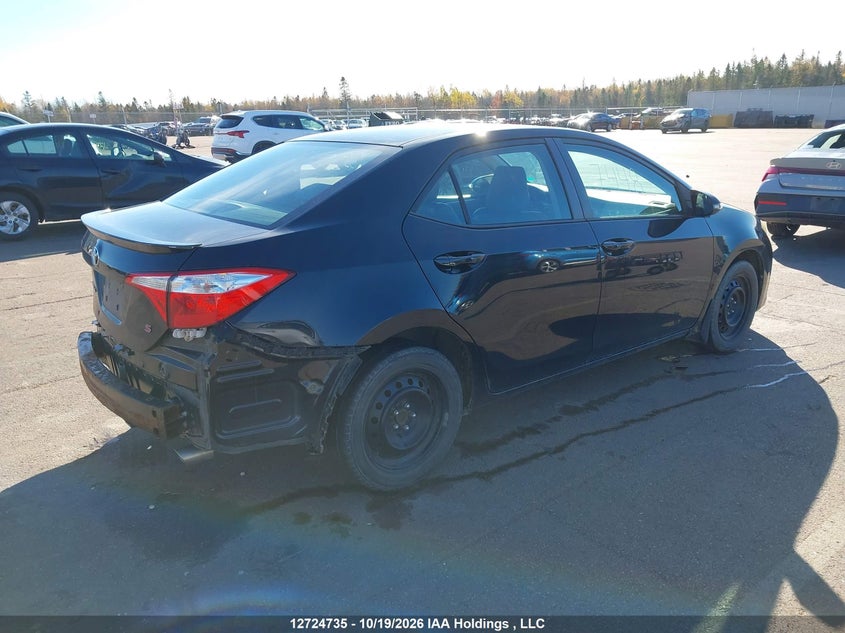 Vin: 2t1burhe9gc527911, lot: 3132142, toyota corolla s 20164