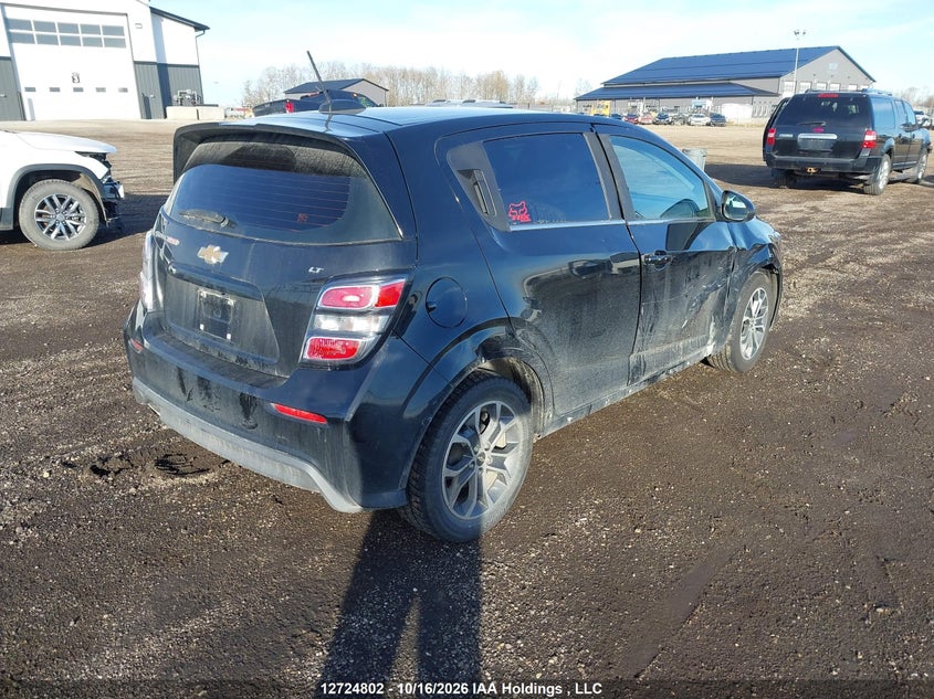 Vin: 1g1jd6sb8h4106106, lot: 3132210, chevrolet sonic lt auto 20174