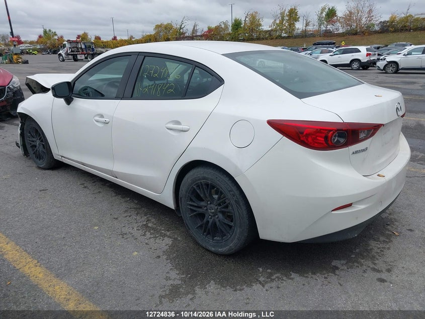 Vin: 3mzbm1u73gm241842, lot: 3132244, mazda 3 sport 20163