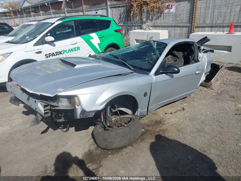2004 Ford Mustang, Front, IAAI, VIN 1FAFP406X4F200569 — photo 2