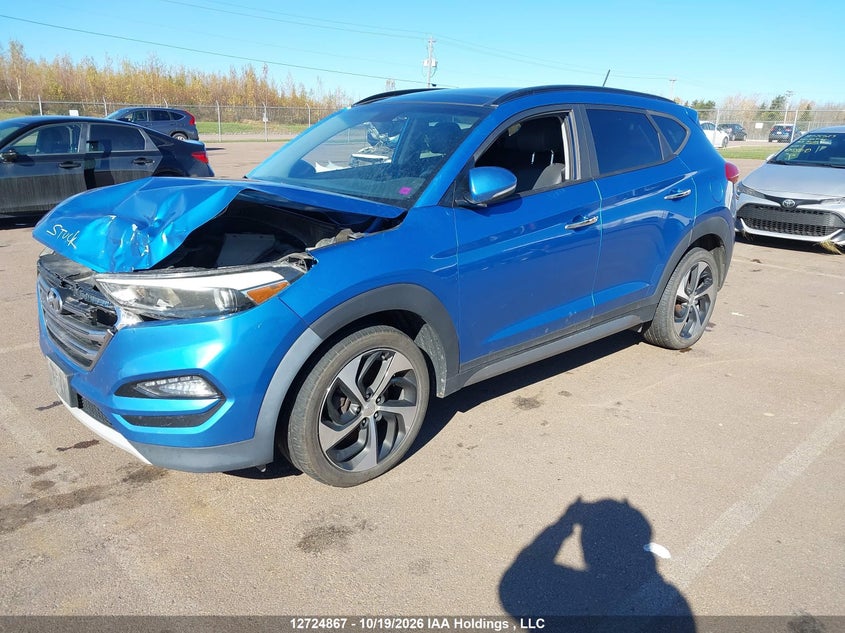 Vin: km8j3ca21hu325222, lot: 3132275, hyundai tucson limited/sport and eco/se 20172