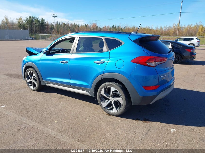Vin: km8j3ca21hu325222, lot: 3132275, hyundai tucson limited/sport and eco/se 20173