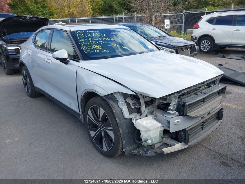 2023 Polestar 2, Front, IAAI, VIN YSMEG3KA5PL145170