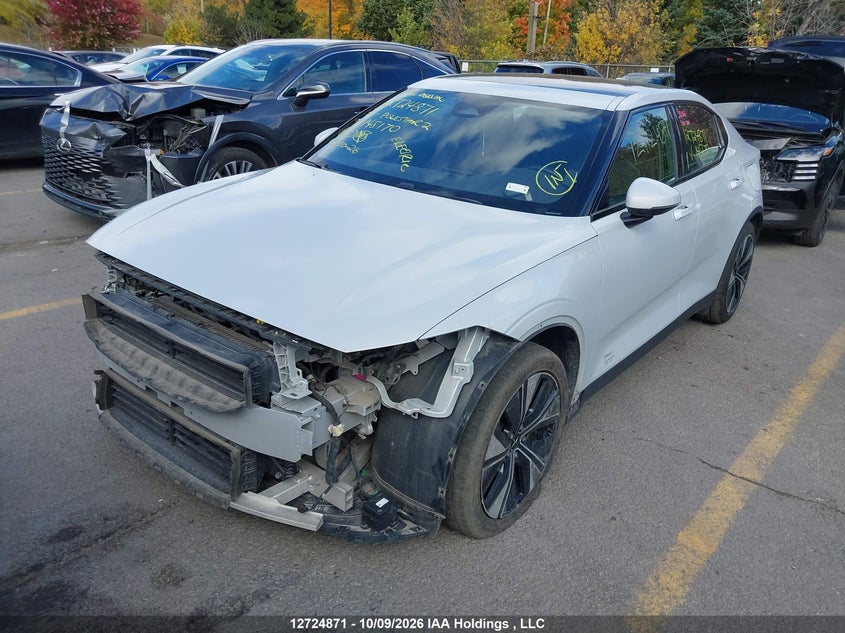 2023 Polestar 2, Front, IAAI, VIN YSMEG3KA5PL145170 — photo 2