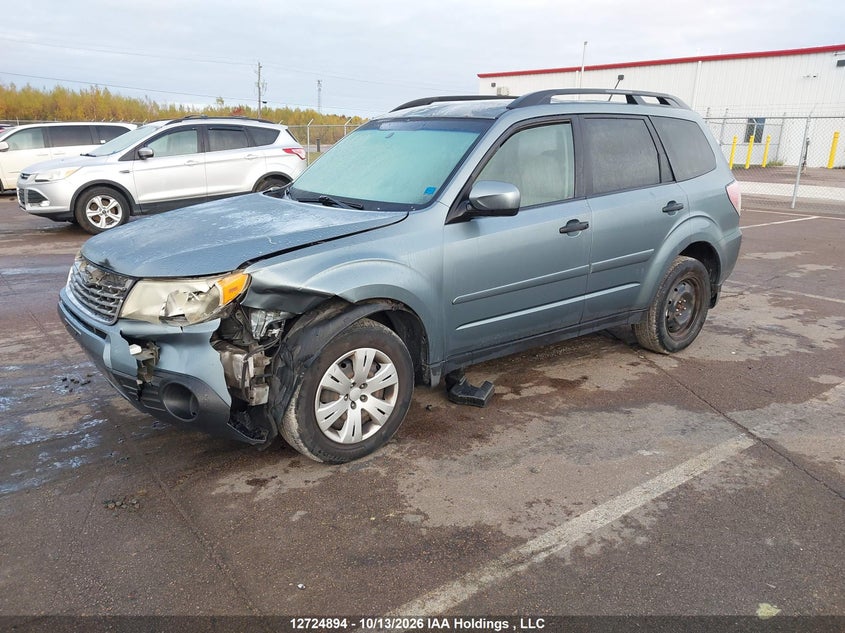 2009 Subaru Forester 2.5X, Удар спереди, IAAI, VIN JF2SH62659H789722 — фото 2