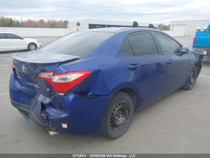 Vin: 2t1burhe9ec018141, lot: 3132340, toyota corolla s 20144