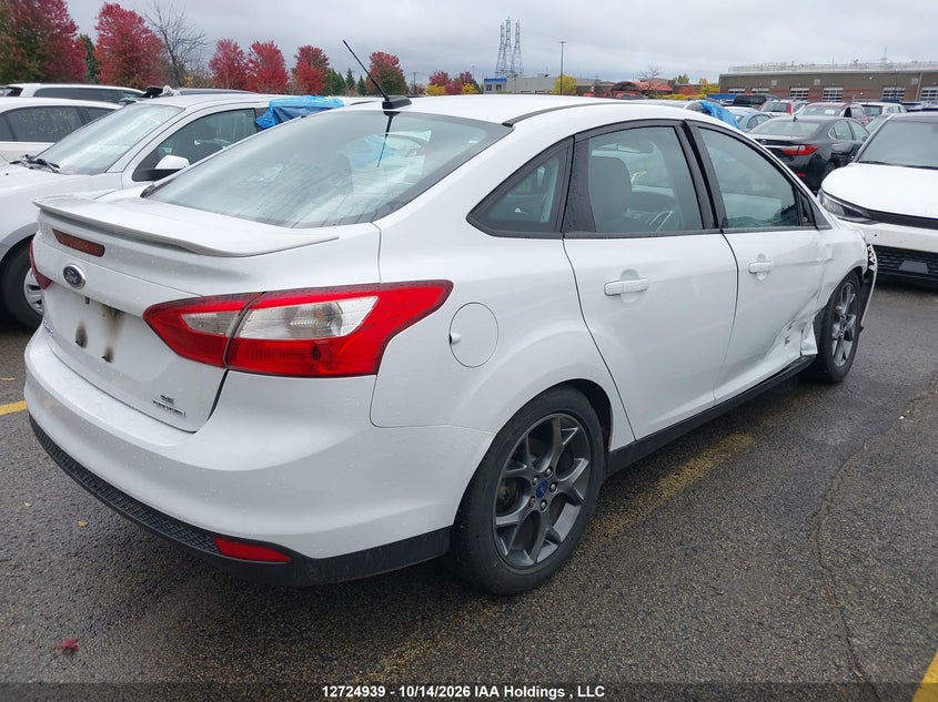Vin: 1fadp3f26el133557, lot: 3132348, ford focus se 20144