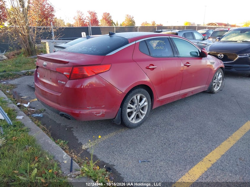 Vin: knagn4a60d5386192, lot: 3132355, kia optima 20134