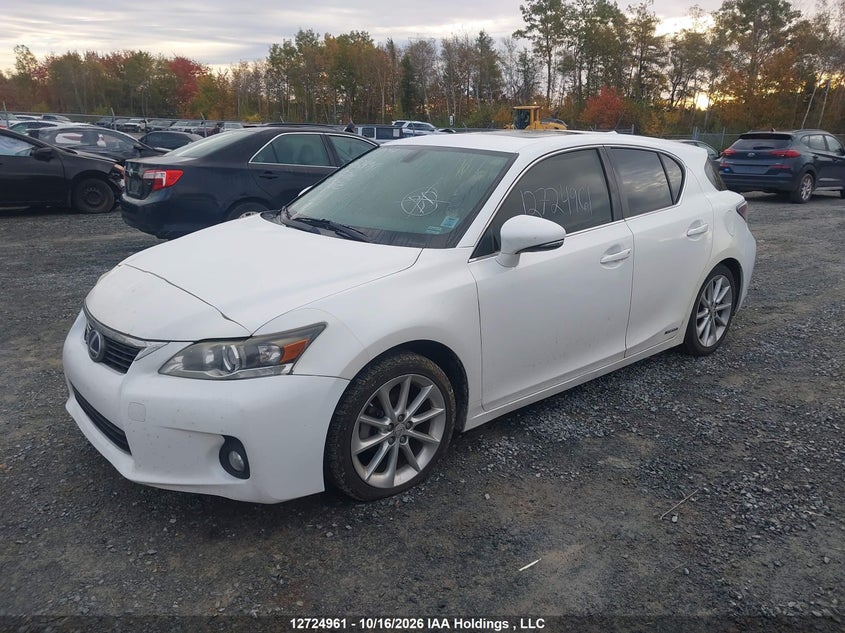 2011 Lexus Ct 200, Charity, IAAI, VIN JTHKD5BH3B2035585 — photo 2