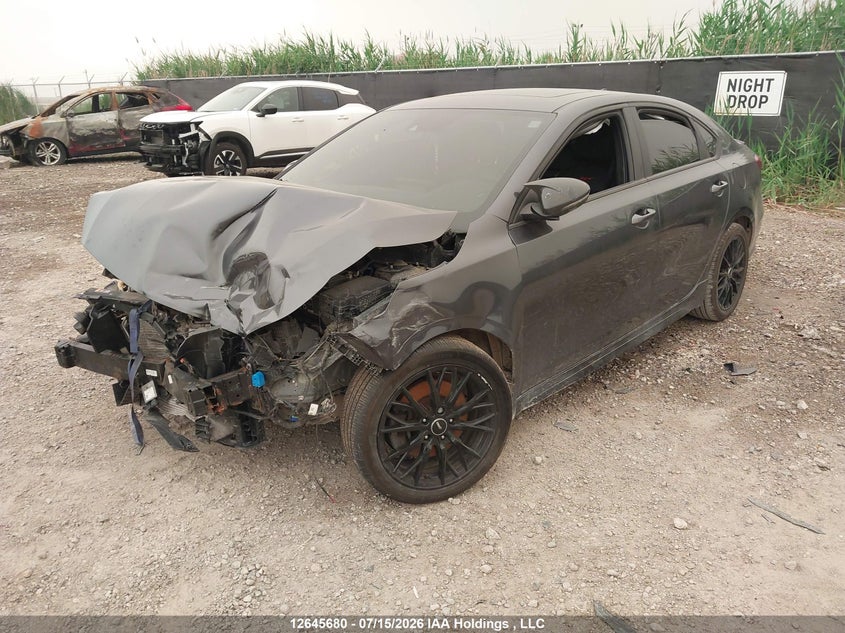 Vin: 3kpf44ac8pe629506, lot: 3132475, kia forte gt limited 20232