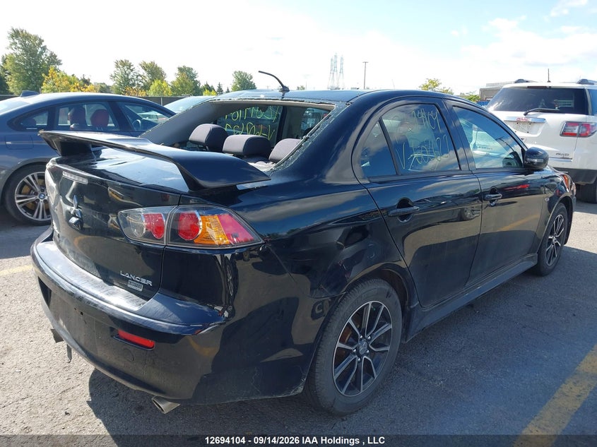 Vin: ja32u2fu0gu602627, lot: 3132523, mitsubishi lancer es/se ltd 20164