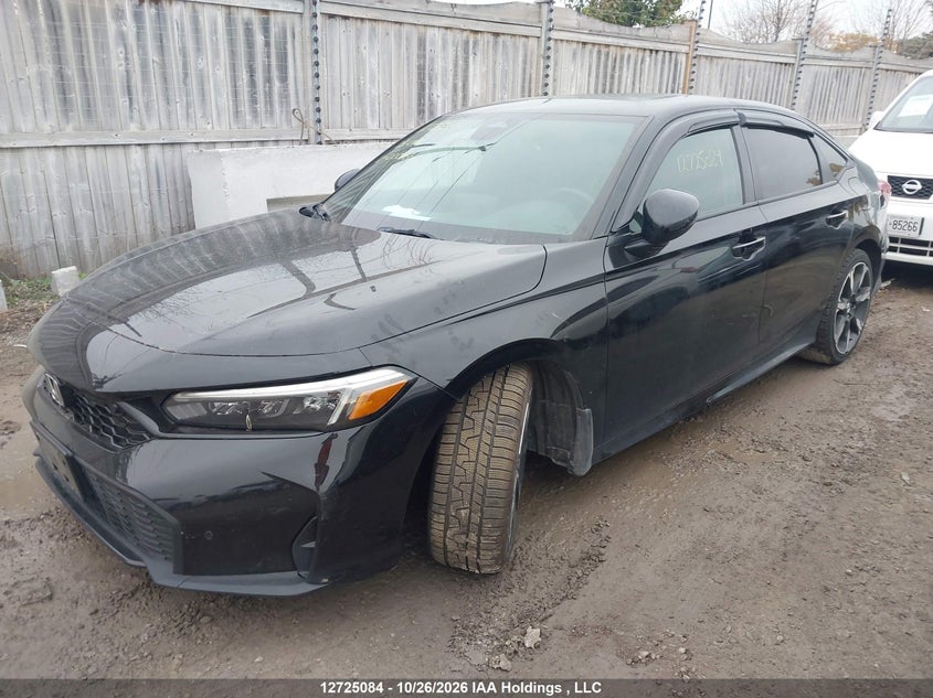 Vin: 2hgfe4f8xsh000166, lot: 3132557, honda civic sport hybrid/sport touring hybrid 20252