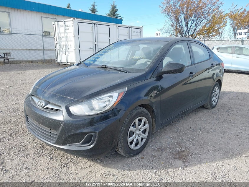 Vin: kmhct4aexeu687229, lot: 3132672, hyundai accent gls/gs 20142