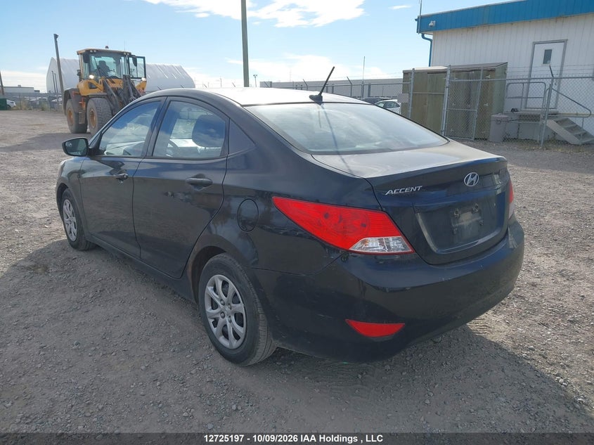 Vin: kmhct4aexeu687229, lot: 3132672, hyundai accent gls/gs 20143