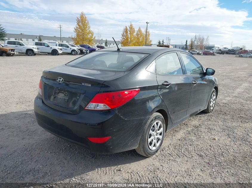 Vin: kmhct4aexeu687229, lot: 3132672, hyundai accent gls/gs 20144