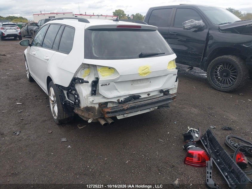 Vin: 3vwc17au6hm523176, lot: 3132696, volkswagen golf sportwagen 20173