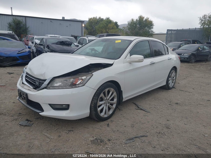 Vin: 1hgcr2f9xea808346, lot: 3132699, honda accord touring 20142