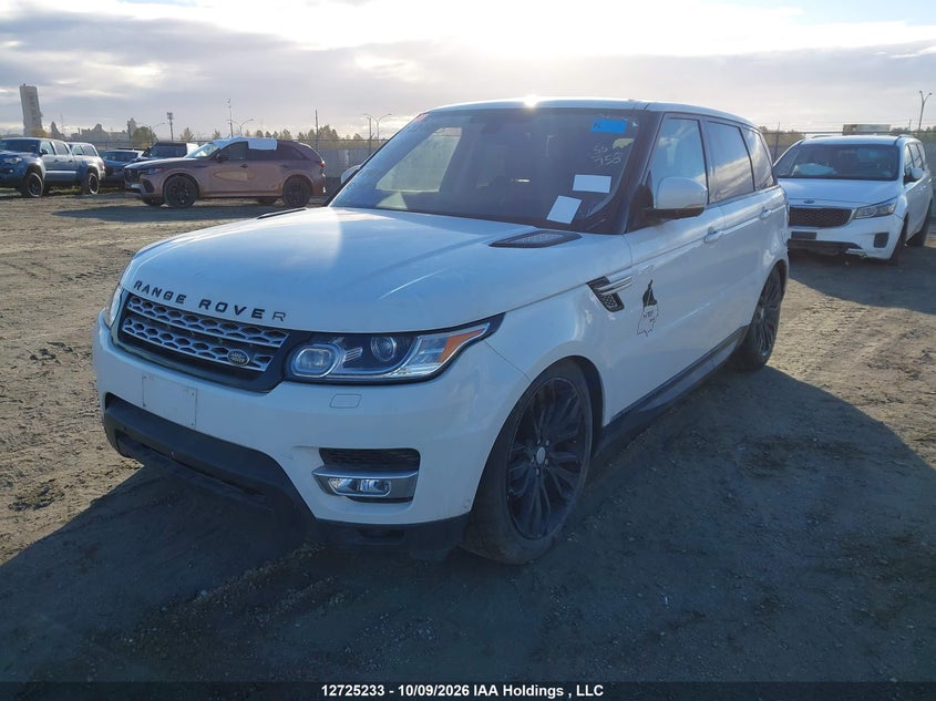 2016 Land Rover Range Rover Sport, Био/химия, IAAI, VIN SALWR2KFXGA631123 — фото 2