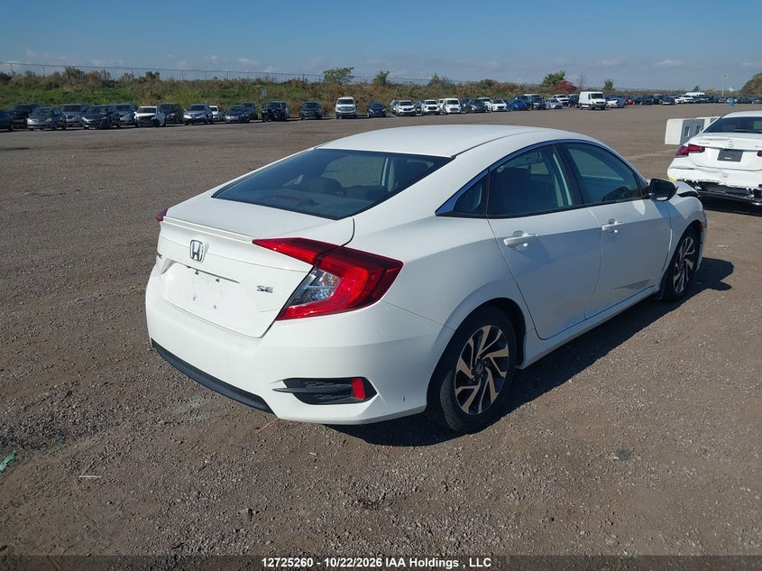 Vin: 2hgfc2f67jh029521, lot: 3132736, honda civic se 20184