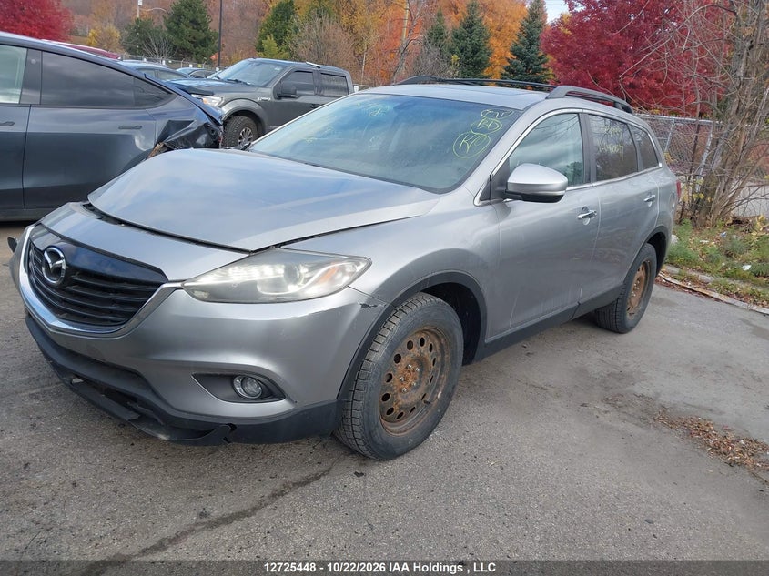 Vin: jm3tb3da6f0460047, lot: 3132925, mazda cx-9 grand touring 20152
