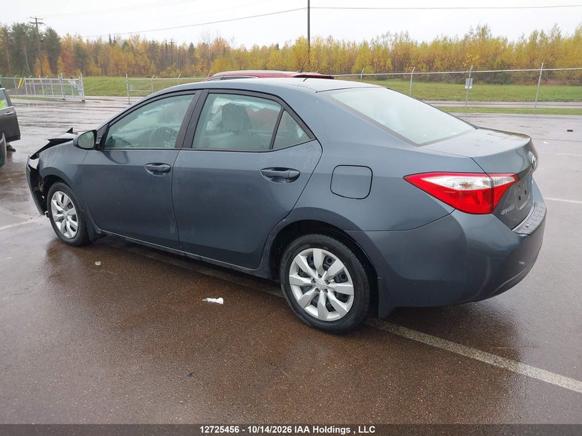 Vin: 2t1burhe7fc480490, lot: 3132933, toyota corolla le 20153