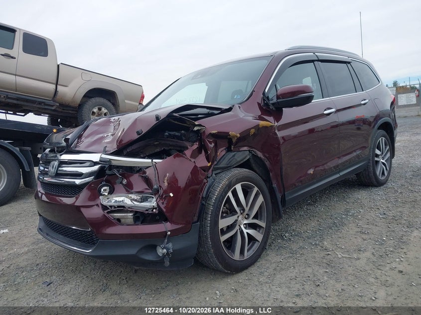 Vin: 5fnyf6h99gb511094, lot: 3132941, honda pilot touring 20162